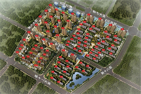 城南世佳康成大院2室2厅1卫100.9m2毛坯房